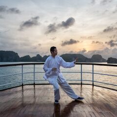 Отель Emeraude Classic Cruises Вьетнам, Халонг - отзывы, цены и фото номеров - забронировать отель Emeraude Classic Cruises онлайн спортивное сооружение