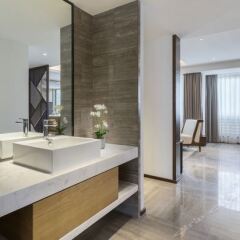 Отель Banyueshan Spa Hotel Китай, Сямынь - отзывы, цены и фото номеров - забронировать отель Banyueshan Spa Hotel онлайн ванная