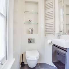 Апартаменты Chadwell Street Serviced Apartments Лондон ванная