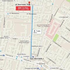 Гостиница Hostels Rus Na Vosstaniya фото 4