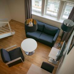 Отель City Living Schøller Hotel Норвегия, Тронхейм - отзывы, цены и фото номеров - забронировать отель City Living Schøller Hotel онлайн комната для гостей фото 4