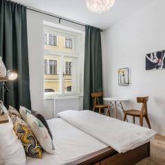 Апартаменты Zizkov Apartment Prague комната для гостей фото 3