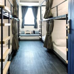 Moon House Hostel - Bangkok Бангкок комната для гостей фото 2