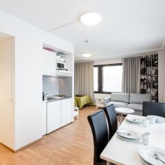 Отель Forenom Aparthotel Helsinki Herttoniemi в номере фото 2