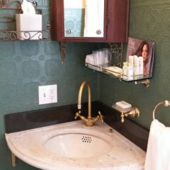 Отель Geiger Victorian Bed and Breakfast США, Такома - отзывы, цены и фото номеров - забронировать отель Geiger Victorian Bed and Breakfast онлайн ванная фото 2