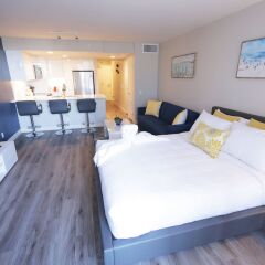 Отель Panoramic View Suites США, Лос-Анджелес - отзывы, цены и фото номеров - забронировать отель Panoramic View Suites онлайн комната для гостей фото 5