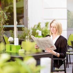 Отель Novotel Wien City гостиничный бар