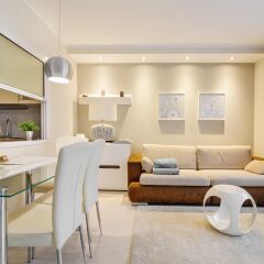 Отель Krucza Central Warsaw Apartment Польша, Варшава - отзывы, цены и фото номеров - забронировать отель Krucza Central Warsaw Apartment онлайн комната для гостей фото 2