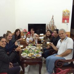 Отель Cam Nam Homestay интерьер отеля