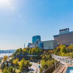 Отель Sheraton Grande Walkerhill пляж