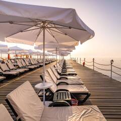 Amara Club Marine Nature Турция, Кемер - 4 отзыва об отеле, цены и фото номеров - забронировать отель Amara Club Marine Nature - All Inclusive онлайн пляж фото 2