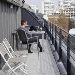 Отель Odalys City Rennes Lorgeril балкон