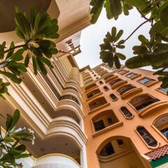 Отель Baan Montida Serviced Residence Бангкок бассейн