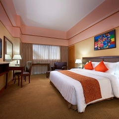 Отель Berjaya Makati Hotel Филиппины, Макати - отзывы, цены и фото номеров - забронировать отель Berjaya Makati Hotel онлайн комната для гостей фото 2