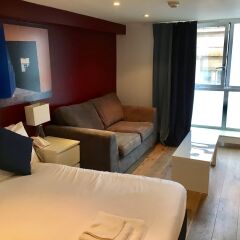 Отель Brunswick Merchant City Hotel Великобритания, Глазго - отзывы, цены и фото номеров - забронировать отель Brunswick Merchant City Hotel онлайн комната для гостей фото 2