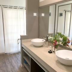 Отель Villa Oasis Французская Полинезия, Фааа - отзывы, цены и фото номеров - забронировать отель Villa Oasis онлайн ванная фото 2