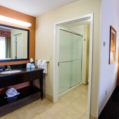 Отель Hampton Inn & Suites Effingham ванная