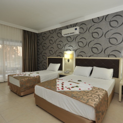 Asrin Beach Hotel Турция, Аланья - отзывы, цены и фото номеров - забронировать отель Asrin Beach Hotel - All Inclusive онлайн комната для гостей