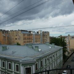Malevich hostel балкон