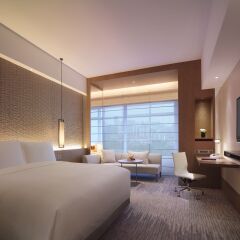 New World Shanghai Hotel Шанхай комната для гостей