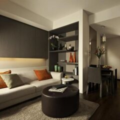 Отель Pan Pacific Serviced Suites Orchard, Singapore Сингапур, Сингапур - отзывы, цены и фото номеров - забронировать отель Pan Pacific Serviced Suites Orchard, Singapore онлайн комната для гостей фото 4