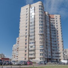 Апартаменты Design Apartment Budapeshtskaya 7 Санкт-Петербург вид на фасад
