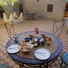 Отель Auberge Kasbah Des Dunes Марокко, Мерзуга - отзывы, цены и фото номеров - забронировать отель Auberge Kasbah Des Dunes онлайн питание фото 2