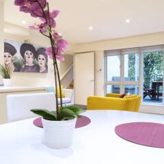 Отель 2 Bed Terrace Apartment in Notting Hill Великобритания, Лондон - отзывы, цены и фото номеров - забронировать отель 2 Bed Terrace Apartment in Notting Hill онлайн комната для гостей фото 3