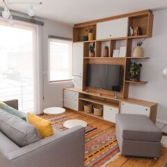 Отель Hip, Tech Top Floor Apt, w/ Private Terrace Мехико фото 4
