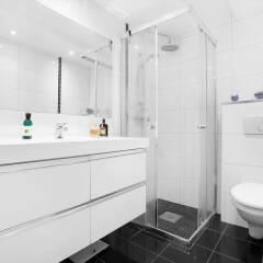 Отель Nordic Host Apts - Vestregata 64A Tromsø ванная
