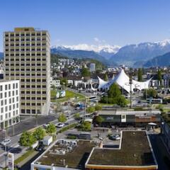 Отель Holiday Inn Express Luzern - Kriens городской автобус