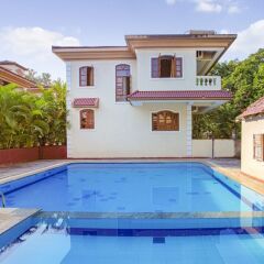Отель GuestHouser 4 BHK Villa 8209 Гоа бассейн фото 2
