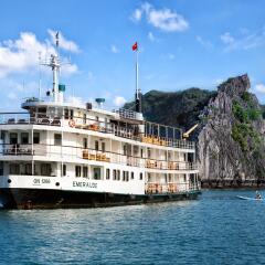 Отель Emeraude Classic Cruises Вьетнам, Халонг - отзывы, цены и фото номеров - забронировать отель Emeraude Classic Cruises онлайн приотельная территория фото 2
