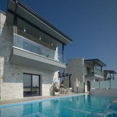 Отель White Pearl Luxury Villas Греция, Пефкохори - отзывы, цены и фото номеров - забронировать отель White Pearl Luxury Villas онлайн вид на фасад