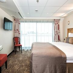 Отель Crossgates Hotelship 4 Star - Medienhafen - Düsseldorf комната для гостей фото 3