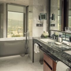 Отель Four Seasons Hotel Seoul Южная Корея, Сеул - отзывы, цены и фото номеров - забронировать отель Four Seasons Hotel Seoul онлайн ванная