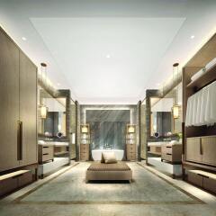 Отель DoubleTree by Hilton Hotel Xiamen - Haicang Китай, Сямынь - отзывы, цены и фото номеров - забронировать отель DoubleTree by Hilton Hotel Xiamen - Haicang онлайн комната для гостей фото 2