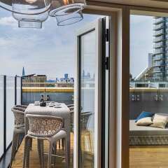 Novotel London Canary Wharf Hotel балкон