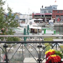 Отель Pension Ostseetraum Warnemünde балкон