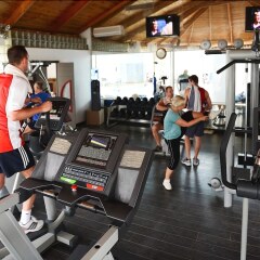 Отель Fiesta Beach Djerba - All Inclusive Тунис, Мидун - 2 отзыва об отеле, цены и фото номеров - забронировать отель Fiesta Beach Djerba - All Inclusive онлайн фитнесс-зал
