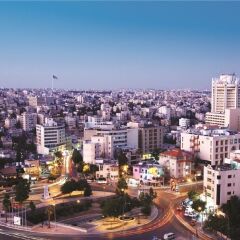 Отель Grand Hyatt Amman городской автобус