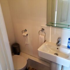 Отель 16 Pilrig Guest House Великобритания, Эдинбург - отзывы, цены и фото номеров - забронировать отель 16 Pilrig Guest House онлайн ванная