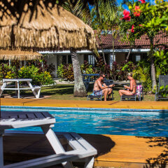 The Black Pearl at Puaikura in Rarotonga, Cook Islands from 129$, photos, reviews - zenhotels.com pool