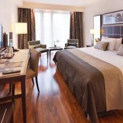 Отель Eurostars Berlin 5* Стандартный номер с различными типами кроватей фото 4