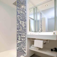 Отель Mercure Lyon Centre Saxe Lafayette Франция, Лион - отзывы, цены и фото номеров - забронировать отель Mercure Lyon Centre Saxe Lafayette онлайн ванная фото 2