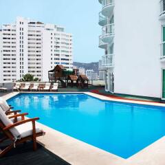 Отель Calinda Beach Acapulco бассейн фото 3