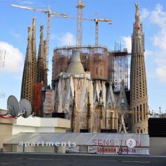 Апартаменты Sensation Sagrada Familia спортивное сооружение