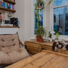 Отель 1 Bedroom Flat Near Hampstead Heath интерьер отеля
