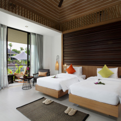 Отель Mandarava Resort and Spa Karon Beach 5* Стандартный номер разные типы кроватей фото 8