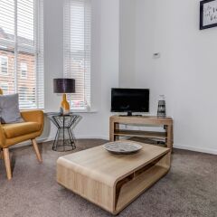 Отель Fantastically Modern, Clean 1 Bedroom Flat for 4 комната для гостей фото 3